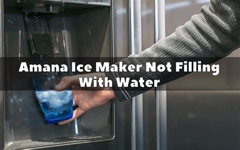 amana ice maker troubleshooting|VIDEO: How to Troubleshoot the Freestanding Ice Maker